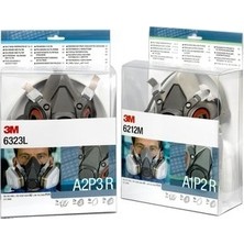 3m 6212M Maske ve A1P2 Filtre Seti