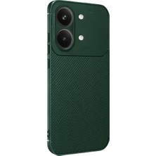 Ototechparca    Poco X8 Pro Max Auto Focus Karbon Kapak - Koyu Yeşil