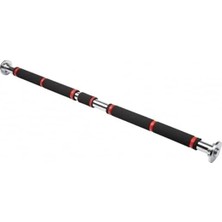 Die Grup Ayarlanabilir Kırmızı Koridor Barı, 80X130 Cm, Fitness ve Evde Spor Için Uygun