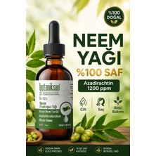 Botaniksan Neem Yağı 100ml - Tesbih Ağacı Soğuk Sıkım, Cilt & Saç & Bitki Bakımı İçin %100 Saf