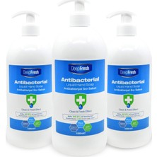 Deep Fresh 3 x 1000 ml Antibakteriyel Sıvı Sabun Temizlik ve Ferahlık İçin İdeal