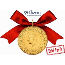 Ethem Kuyumculuk T.c Darphane Kulplu Ziynet Çeyrek Altın 1,75 Gram 22 Ayar Yatırımlık