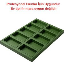 Dinç Kitchen Profesyonel Ciabatta Ekmek Tavası & Tepsisi 40x60 10 Göz