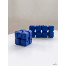 Desing Baskı Mini Sonsuz Küp Infinity Cube - Katlanabilir Hareketli Stres Küpü Fidget Oyuncak ( 2 Adet )