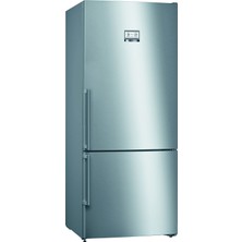 Bosch 526 lt No-Frost Buzdolabı Çift Kapılı Enerji Sınıfı F Geniş İç Hacim ve Sessiz Çalışma KGN76AIF0N
