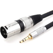 Mykablo 3.5 mm Stereo to Xlr Erkek Kablo 1.5 metre