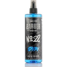 Barber Marmara No.22 Limon Kokulu EDC Sprey Kolonya 400 ml 70 Derece Ferahlatıcı Etki