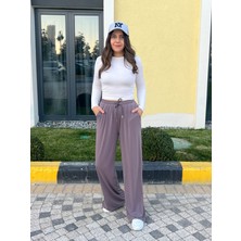 NN Sister Paça Yırtmaçlı Rahat Kalıp Pantolon