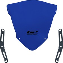 Gp Kompozit Yamaha Mt-25 2020-2026 Uyumlu Spor Ön Cam Mavi 23 cm