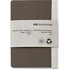 Die Grup Düz Kahve Renkli Geri Dönüşümlü Defter 104X150 mm