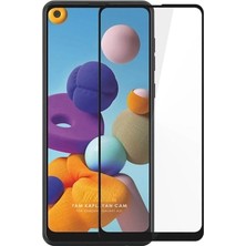 Die Grup Samsung A21S Uyumlu 9d Tam Kaplayan Parmak Izi Bırakmayan Ekran Koruyucu Film