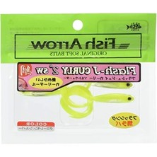 Die Grup Flash-J Curly Sw 2" (5 Adet/paket) #137 Glow Lemon/silver Olta