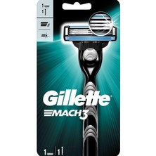 Gillette Mach3 Tıraş Makinesi Ergonomik Tasarımlı 7702018029655 Hassas Cilt Dostu Güvenli Tıraş