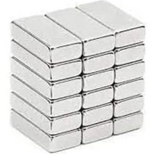 Die Grup 20X10X5 mm Neodyum Mıknatıs Seti, 2 Adet