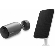 Ezviz Cs-Cmt-Solar Panel-D ve CS-BC1C (4mp,w1) Bataryalı Bullet Camera