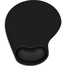 Die Grup Bilek Destekli Rahat Siyah Ergonomik Mouse Pad