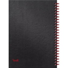 Die Grup Dayanıklı Sert Kapaklı Spiral Notebook, 70 Çift Taraflı Sayfa