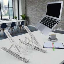 Die Grup Alüminyum Katlanabilir Laptop Standı, Ergonomik Tasarım