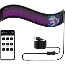 Elif Asya Ceyiz Tekstil Rgb LED Yazı Paneli Telefon Kontrollü Kayan Yazı Animasyonlu Ekran