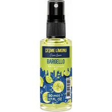 Bargello 50 ml Çeşme Limonu Kolonya EDC Ferah Koku ile Kendine Güvenen Erkekler İçin