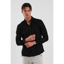Redline Flex Slim Fit Yumuşak Kolay Ütü Nefes Alan Erkek Gömlek