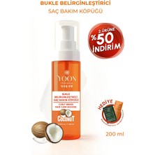 Yoon Bukle Belirginleştirici Saç Köpüğü, Dolgunlaştırıcı, Hindistan Cevizi Özlü 200ml