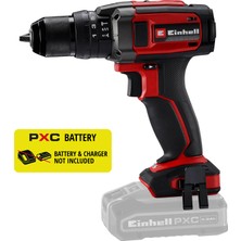 Einhell Te-Cd 18/52 Li-I-Solo Power X-Change Akülü Darbeli Vidalama (18 V, 52 Nm, 13 mm Metal Mandren, 2 Vites, LED Aydınlatma, Darbeli Delme Fonksiyonu, Elektronik Hız Kontrolü, Akü Hariç) - 4514346