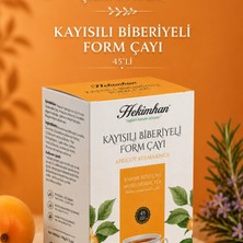 Hekimhan - Kayısı & Biberiyeli Form Çayı (45 Süzen Poşet)