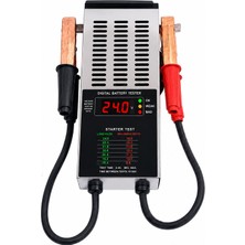 Badem10 Dijital Akü Test Cihazı 24V 200 Amper Araç Akü Voltaj Ölçer Profesyonel Akü Kontrol Cihazı