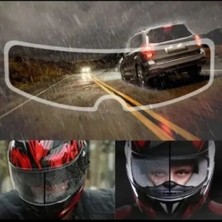 Herşey Trend Herşeytrend Kask Vizörü Için Yağmur ve Buğu Engelleyici Film