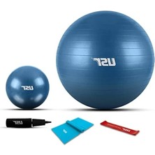 Die Grup 20+55 cm Pilates Topu, Pompa ve 2 Lastik Seti