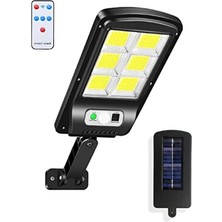 Die Grup 120 LED Hareket Sensörlü Solar Sokak Lambası, IP65