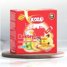 Die Grup Koza Tek Içimlik Kokteyl Aromalı Toz Içecek 50'li