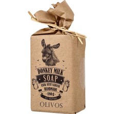 Olivos Eşek Sütlü Zeytinyağı Sabunu 180 gr Doğal Malzeme ile Cilt Sağlığına Destek