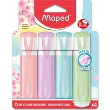 Maped Fluo'peps Fosforlu Kalem 4 Renk 742546