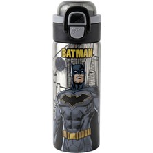 Batman Çift Fonksiyon Kapaklı Çelik Matara 600ML 3819