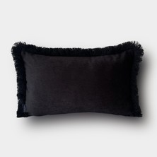 Lidoma Home "velvet" Dokulu Püsküllü Kırlent Kılıfı - 30X50