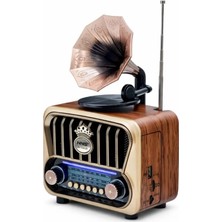 Nns NS-7251BT Nostalji Radyo Kablosuz Hoparlör - Speaker