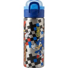 Sonic Çift Fonksiyon Kapaklı Çelik Matara 600ML 3817
