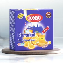 Die Grup Koza Tek Içimlik Portakal Aromalı Toz Içecek 50'li