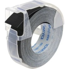 Die Grup Plastik Parlak Siyah 9 mm x 3 M 3D Praegeband ile Yaratıcılığınızı Katlayın