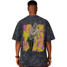 Sevbano Sex Pistols Rock Metal Müzik Grubu Sırt Baskılı Unisex Oversize Eskitme Yıkamalı Tişört