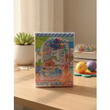 Bam Capybara Oyun Kapaklı Çizgisiz Defter 80 Yaprak