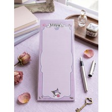 Gifi Kuromi & Hello Kitty Lisanslı Bloknot 9X22,7 cm