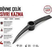 Erçelik Dövme Çelik Sivri Kazma 50 cm