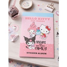 Gifi Kuromi & Hello Kitty Lisanslı Sticker Albüm