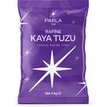 Parla Iyotlu Rafine Kaya Tuzu 3 kg