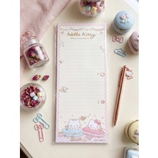 Gifi Kuromi & Hello Kitty Lisanslı Bloknot 9X22,7 cm