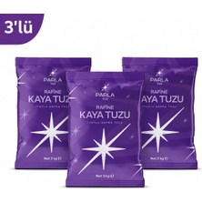 Parla Iyotlu Rafine Kaya Tuzu 3 kg 3’lü Paket