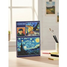 Bam Van Gogh Tasarımlı Post-It Not Defteri